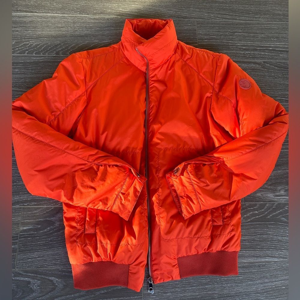 Versace bright puffer winter jacket
